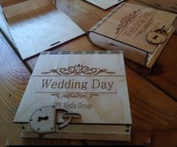 Cnc Laser Cut Wedding Box With Lock Free Vector File