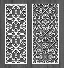 Cnc Laser Cut White Spiral Pattern Free Vector File