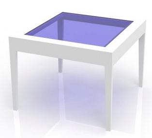 Coffee Table With Glass Free DXF File