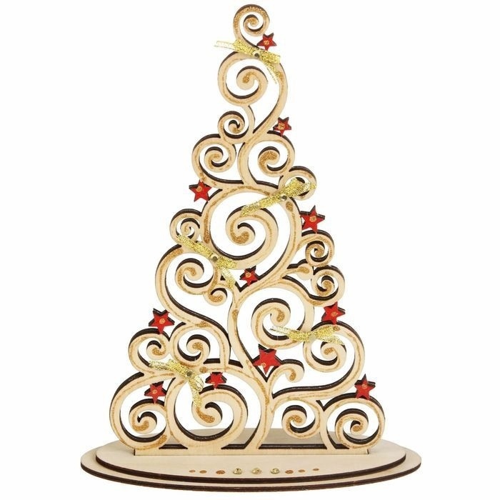 Creative Alternatives Christmas Tree Laser Cut Free Vector File