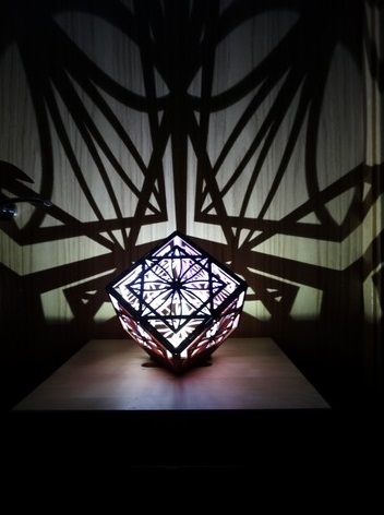 Cube Lamp For Laser Cut Free Vector File