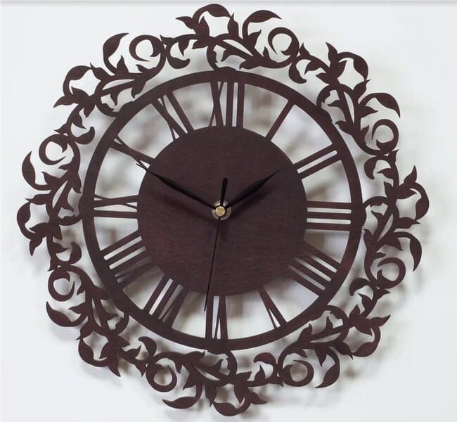 Decor Ornament Clock Free Vector File