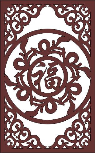 Decor Seamless Separator Jali For Laser Cut Free Vector File