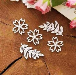 Decoration Flowers For Laser Cut Plasma Free DXF File