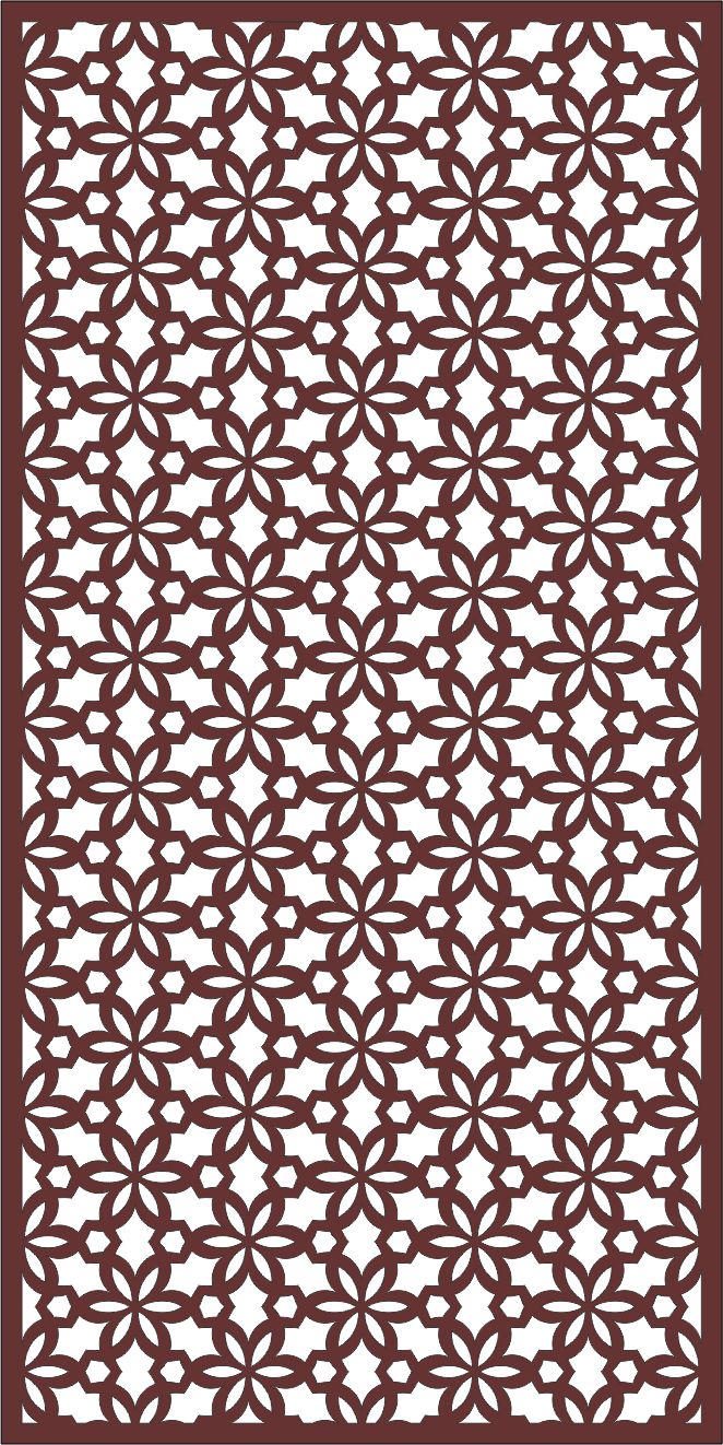 Decorative Partition Indoor Panel Room Divider For Laser Cut Free Vector File