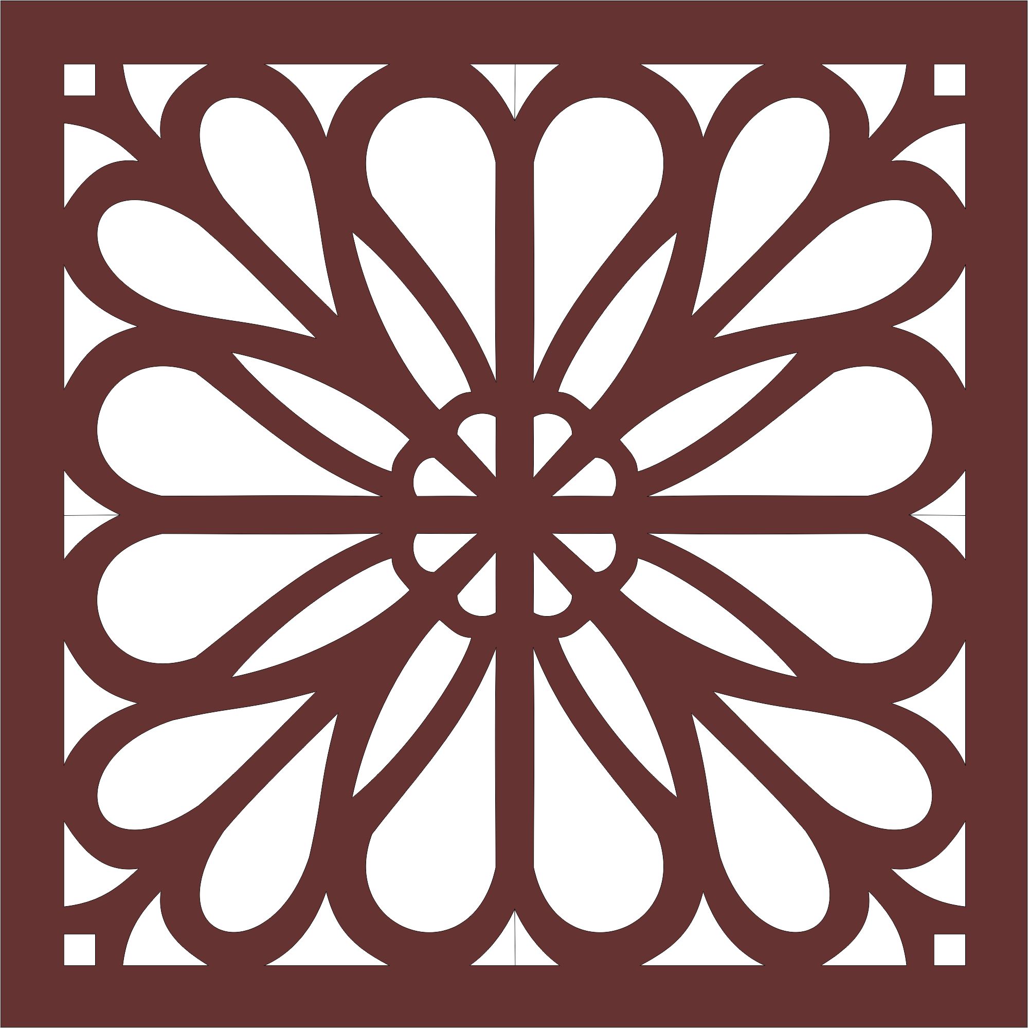 Decorative Privacy Partition Indoor Panels Grill Room Divider Patterns For Laser Cut Free Vector File