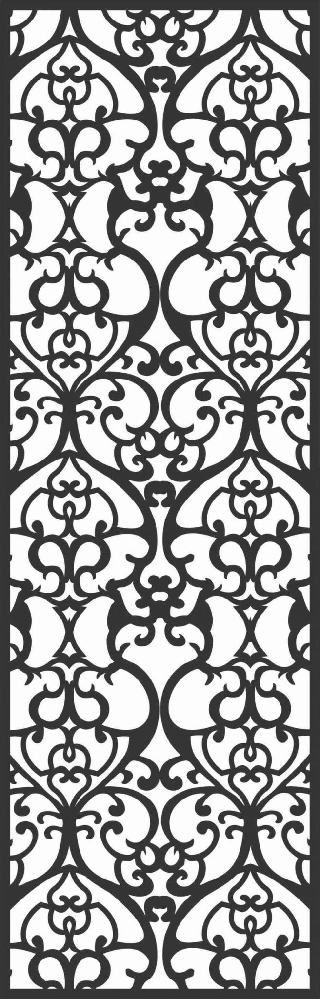 Decorative Screen Patterns For Laser Cutting 1 Free DXF File