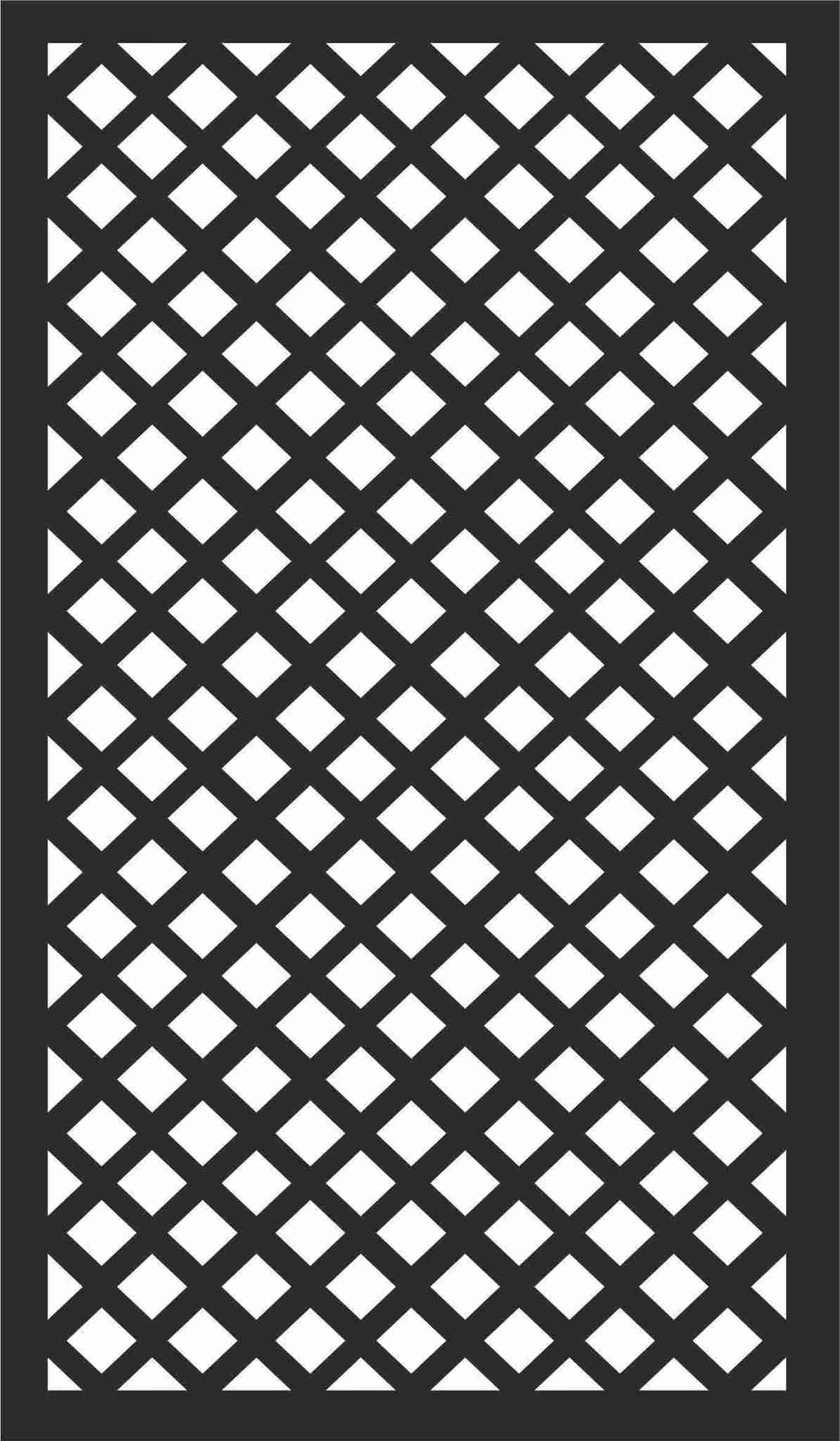 Decorative Screen Patterns For Laser Cutting 108 Free DXF File