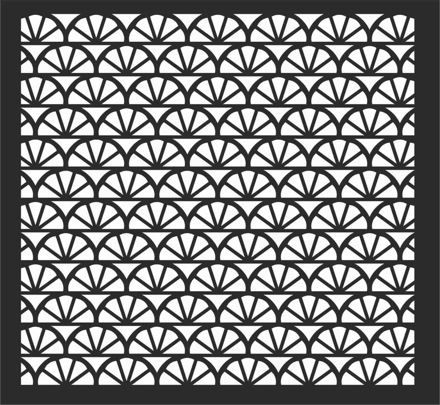 Decorative Screen Patterns For Laser Cutting 117 Free DXF File