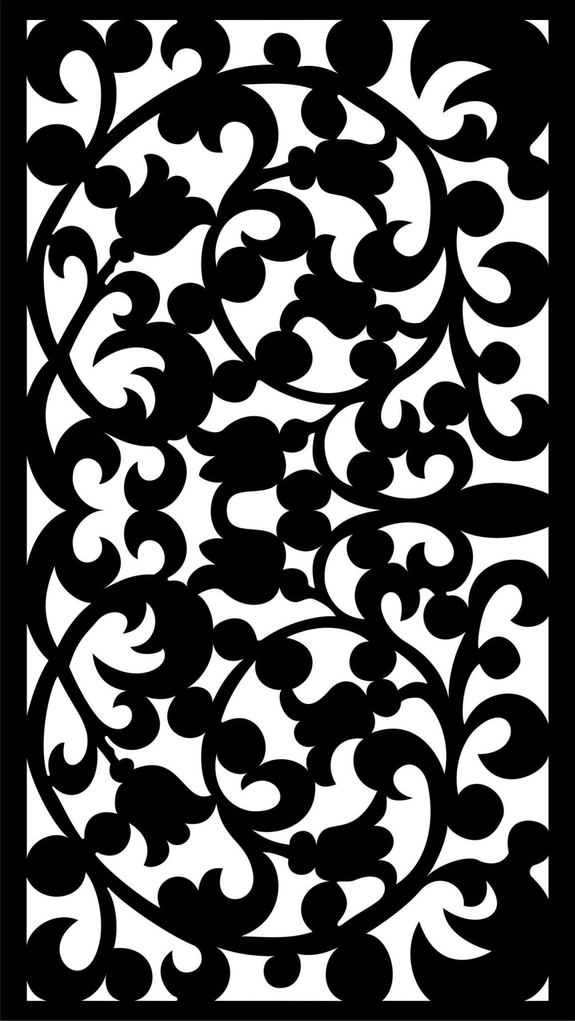 Decorative Screen Patterns For Laser Cutting 13 Free DXF File