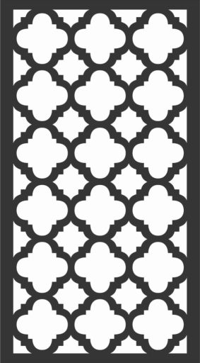 Decorative Screen Patterns For Laser Cutting 160 Free DXF File