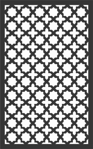 Decorative Screen Patterns For Laser Cutting 161 Free DXF File