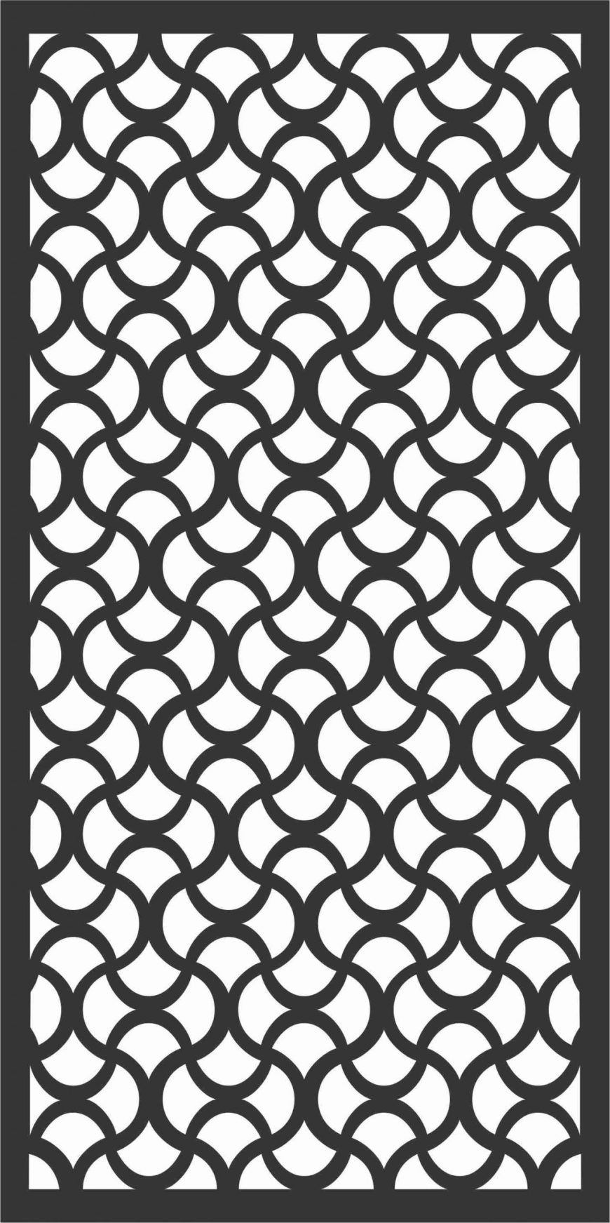 Decorative Screen Patterns For Laser Cutting 162 Free DXF File