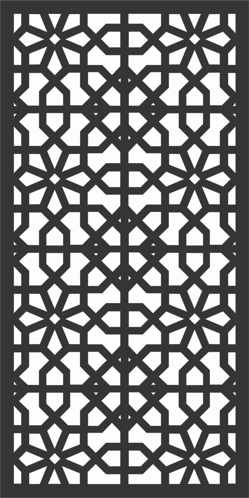 Decorative Screen Patterns For Laser Cutting 179 Free DXF File