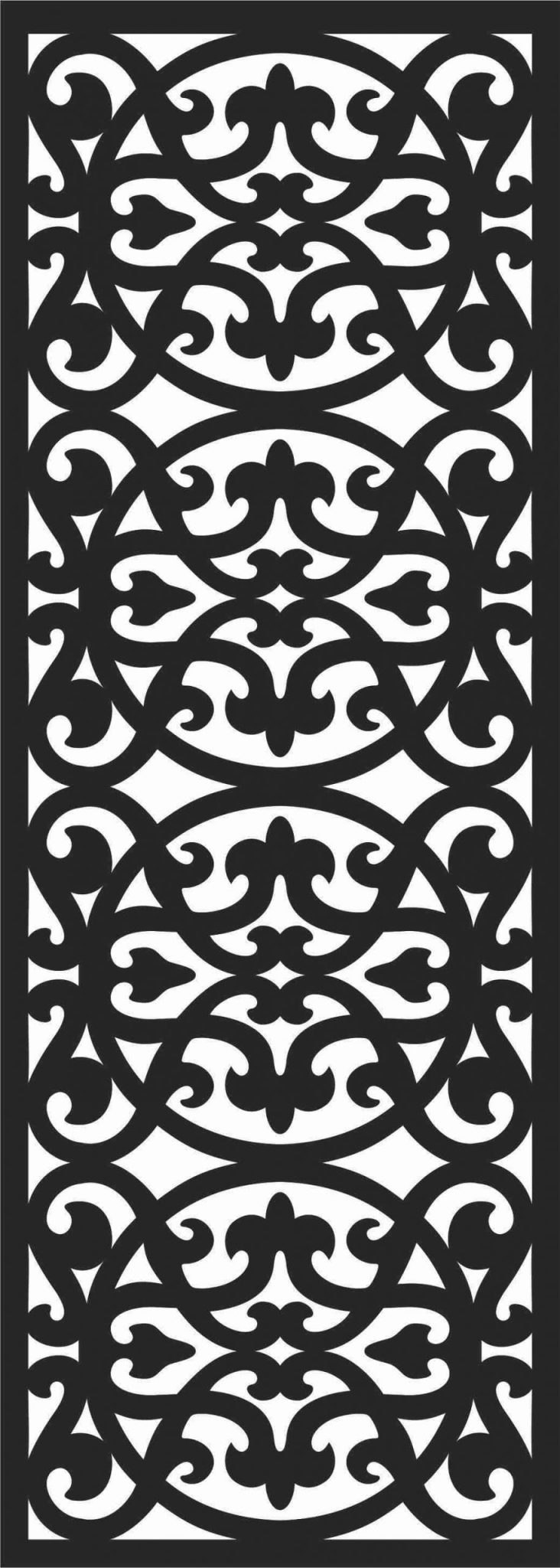 Decorative Screen Patterns For Laser Cutting 57 Free DXF File
