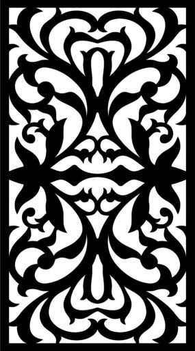 Decorative Screen Patterns For Laser Cutting 9 Free DXF File