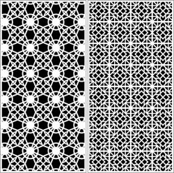 Design Pattern Panel Screen 5991 For Laser Cutting Cnc Free Vector File