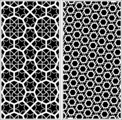 Design Pattern Panel Screen 5994 For Laser Cutting Cnc Free Vector File