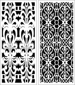 Design Pattern Panel Screen 6053 For Laser Cut Cnc Free DXF File