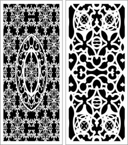 Design Pattern Panel Screen 6055 For Laser Cut Cnc Free DXF File
