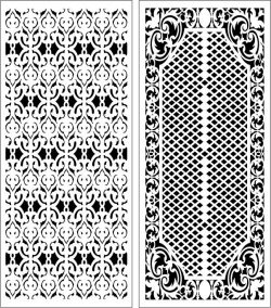 Design Pattern Panel Screen 6059 For Laser Cut Cnc Free Vector File