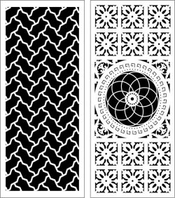 Design Pattern Panel Screen 6063 For Laser Cut Cnc Free Vector File