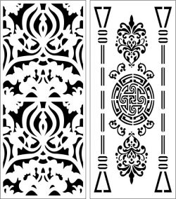 Design Pattern Panel Screen 6111 For Laser Cut Cnc Free DXF File