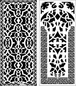 Design Pattern Panel Screen 6112 For Laser Cut Cnc Free Vector File