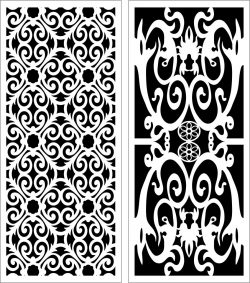 Design Pattern Panel Screen 6115 For Laser Cut Cnc Free Vector File