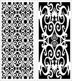 Design Pattern Panel Screen 6115 For Laser Cut Cnc Free DXF File