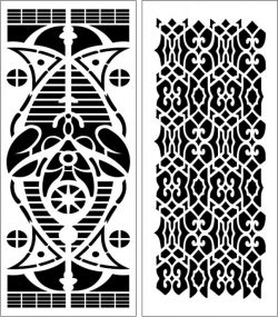 Design Pattern Panel Screen 6160 For Laser Cut Cnc Free DXF File
