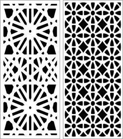 Design Pattern Panel Screen 6202 For Laser Cut Cnc Free Vector File
