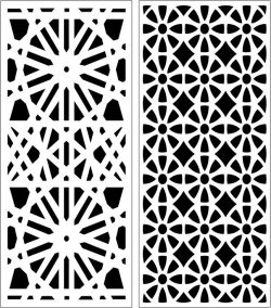 Design Pattern Panel Screen 6202 For Laser Cut Cnc Free DXF File