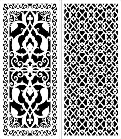 Design Pattern Panel Screen 6246 For Laser Cut Cnc Free Vector File