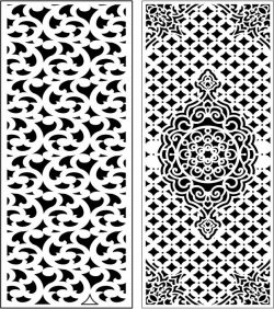 Design Pattern Panel Screen 6249 For Laser Cut Cnc Free DXF File