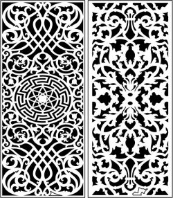 Design Pattern Panel Screen 6311 For Laser Cut Cnc Free Vector File