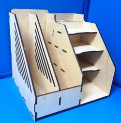 Desk Organizer For Laser Cut Cnc Free DXF File