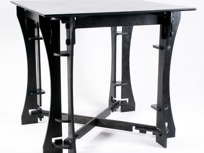 Dining Table Free DXF File