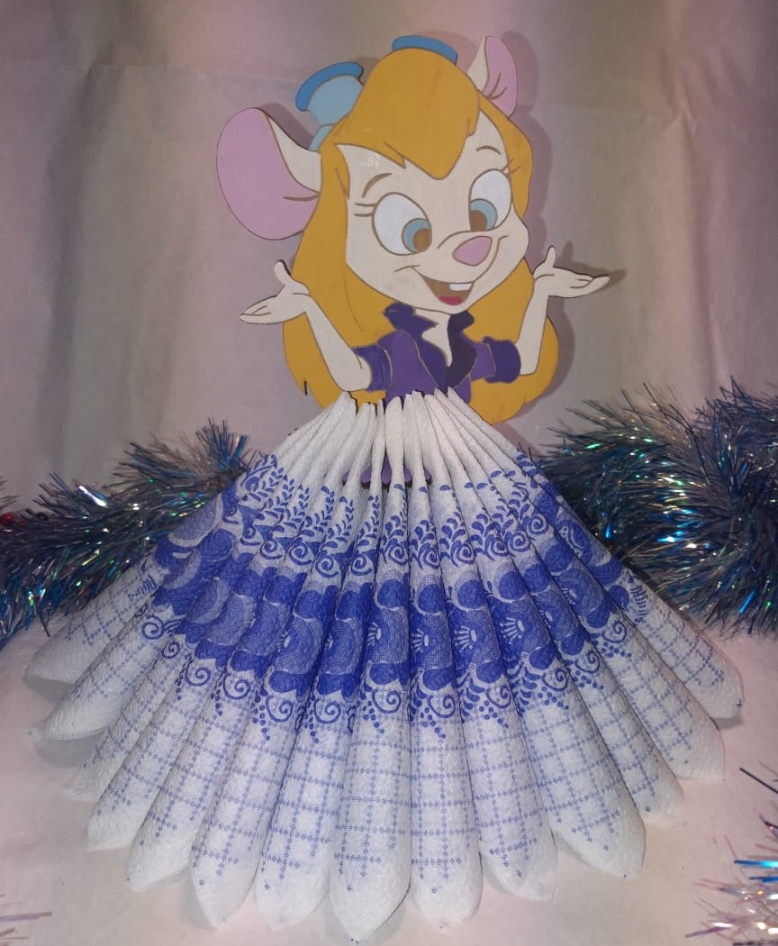 Disney Gadget Hackwrench Napkin Holder For Laser Cut Free Vector File