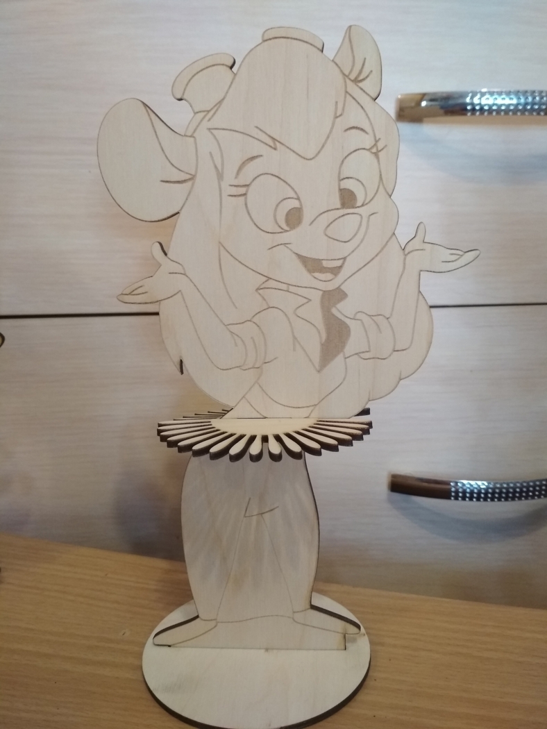 Disney Gadget Hackwrench Napkin Holder For Laser Cut Free Vector File