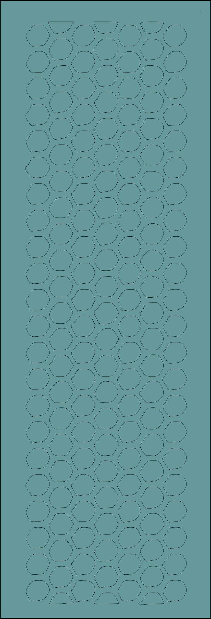 Divider Pattern Screen For Laser Cut Free Vector File