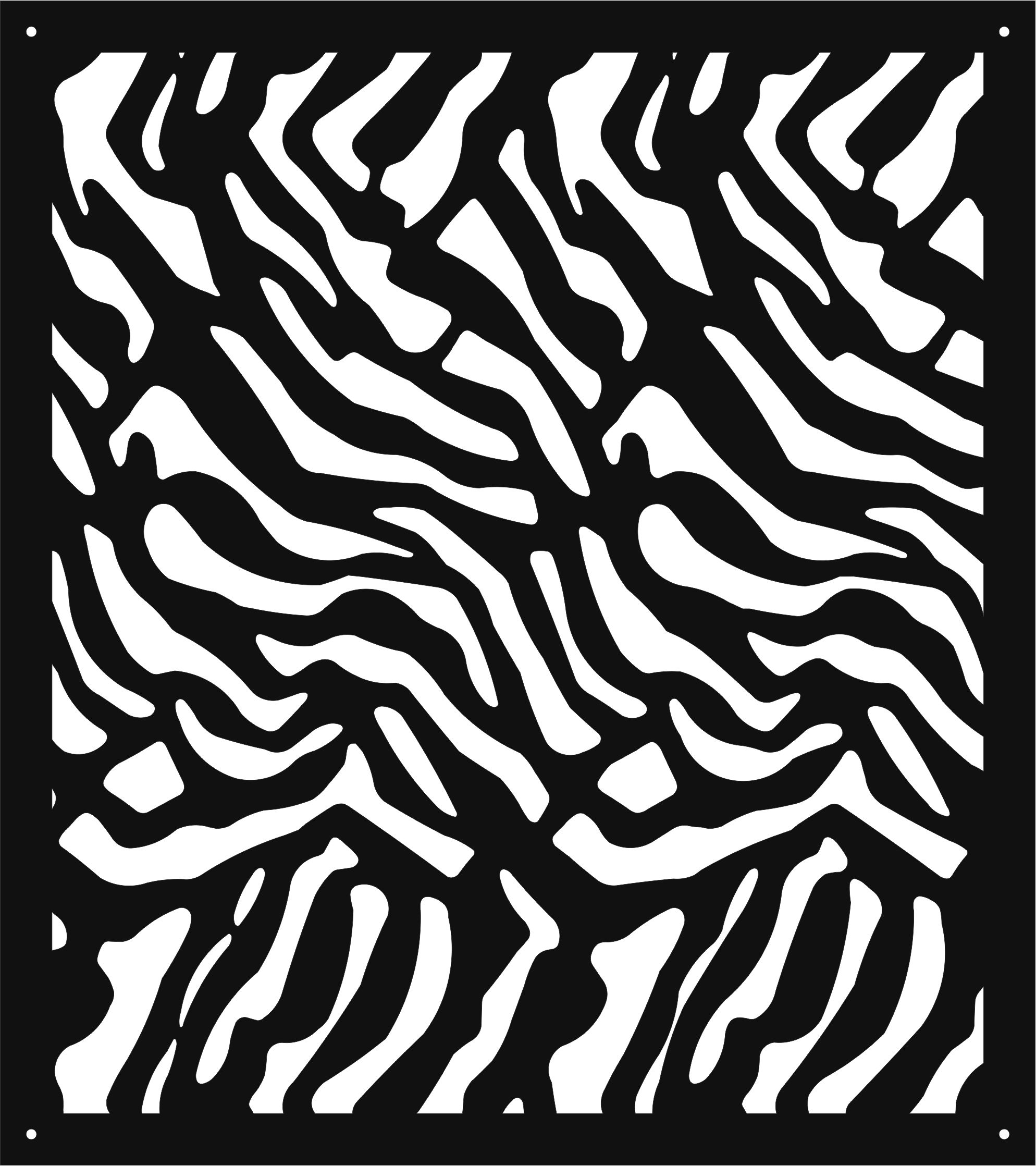Divider Screen Design For Laser Cutting Free DXF File