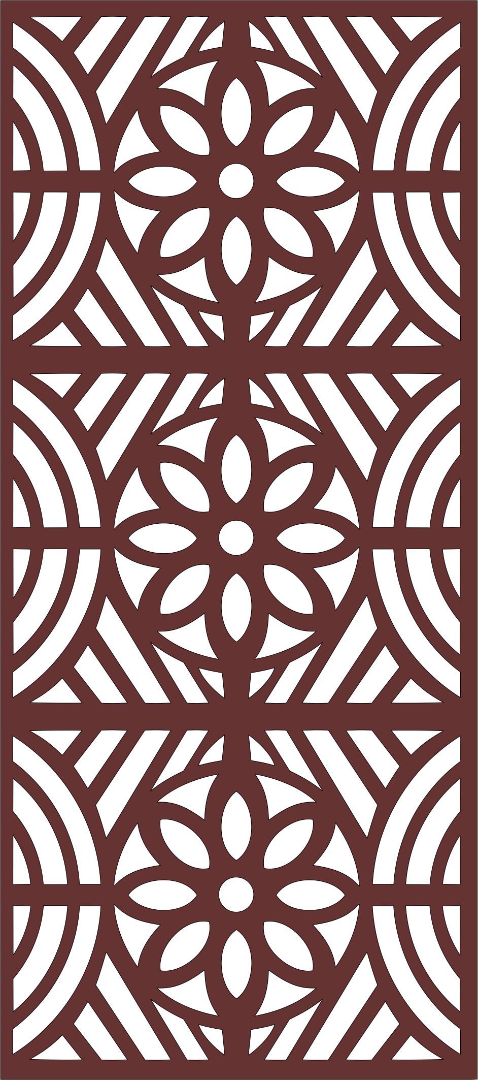 Divider Seamless Grill For Laser Cut Free Vector File
