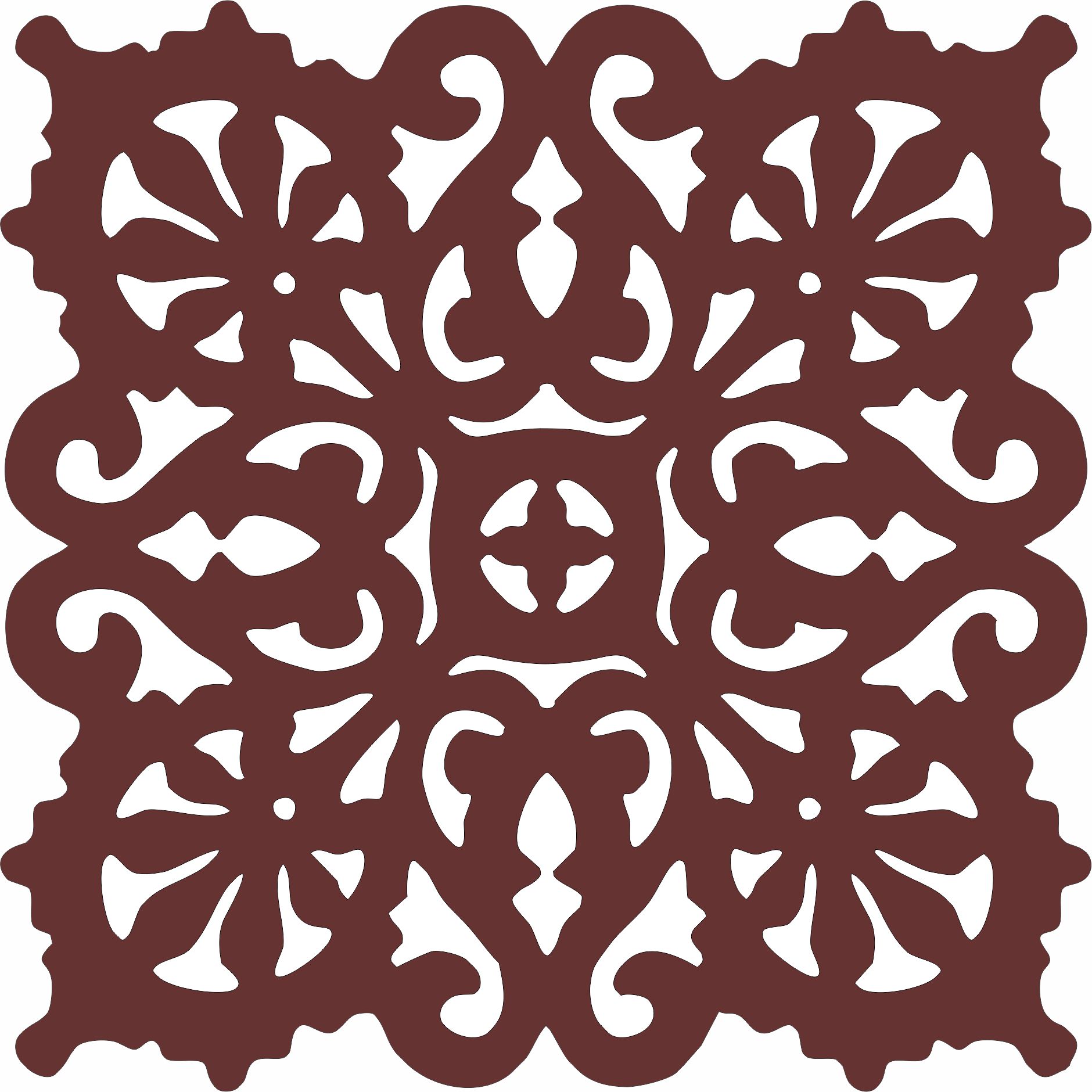 Divider Seamless Jali Panel For Laser Cut Free Vector File