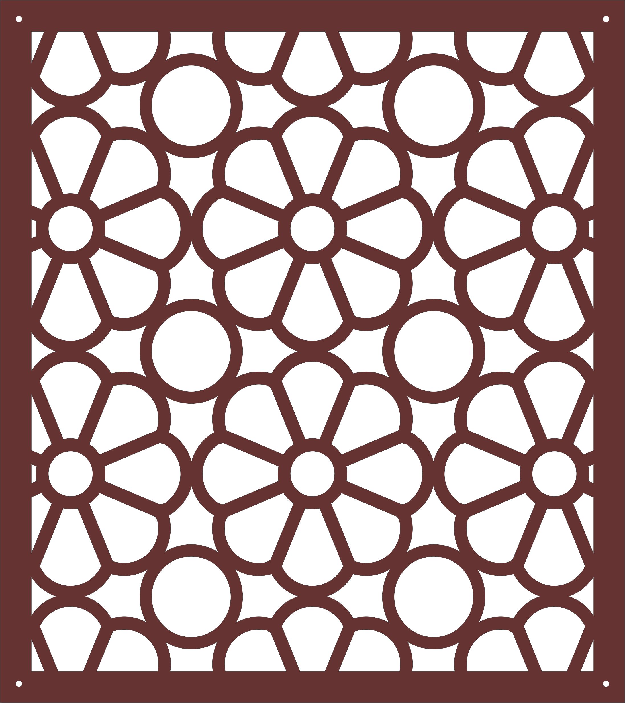 Divider Seamless Screen Design For Laser Cut Free Vector File