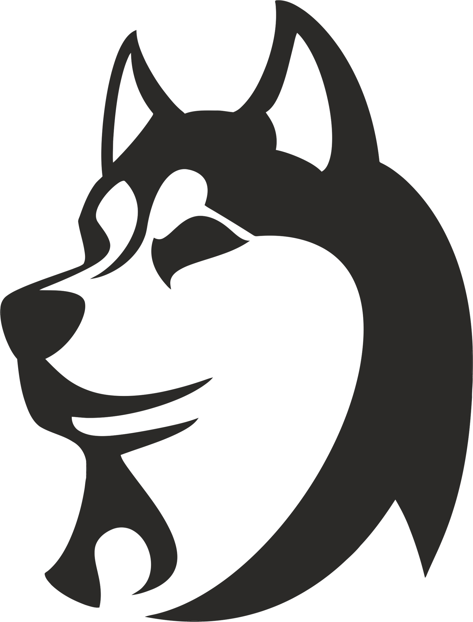 Dog For Laser Cut Plasma Free Vector File