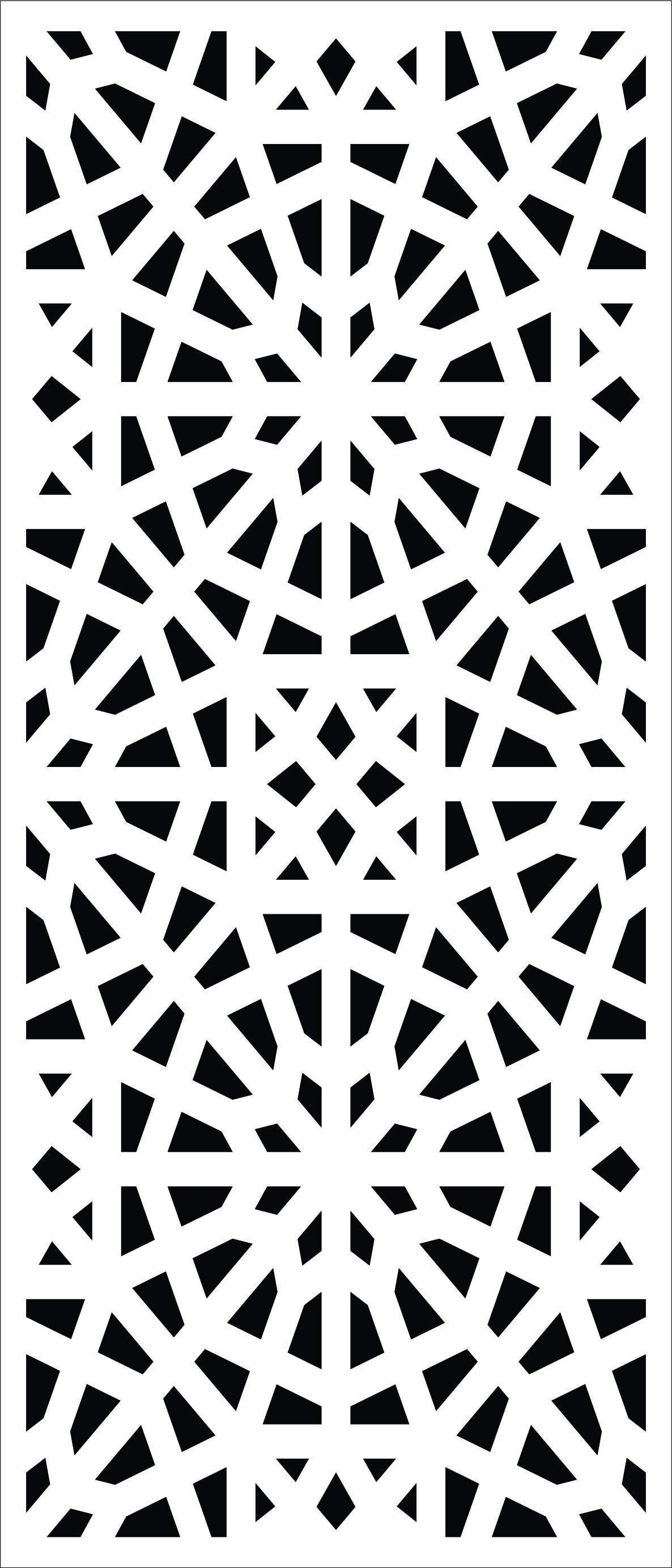 Drawing Room Floral Lattice Stencil Separator Seamless Pattern For Laser Cut Free Vector File