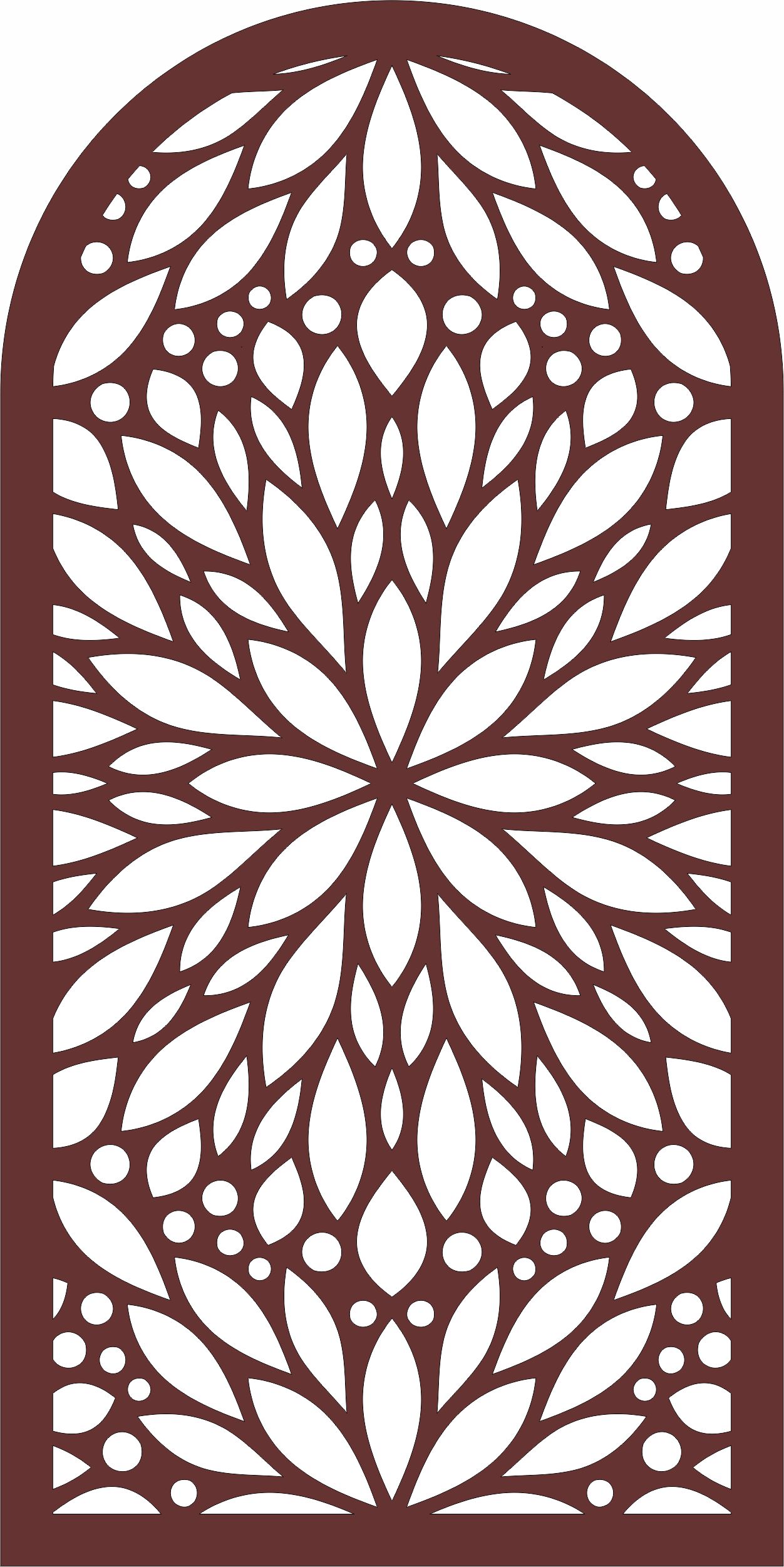 Drawing Room Jali Seamless For Laser Cut Free Vector File