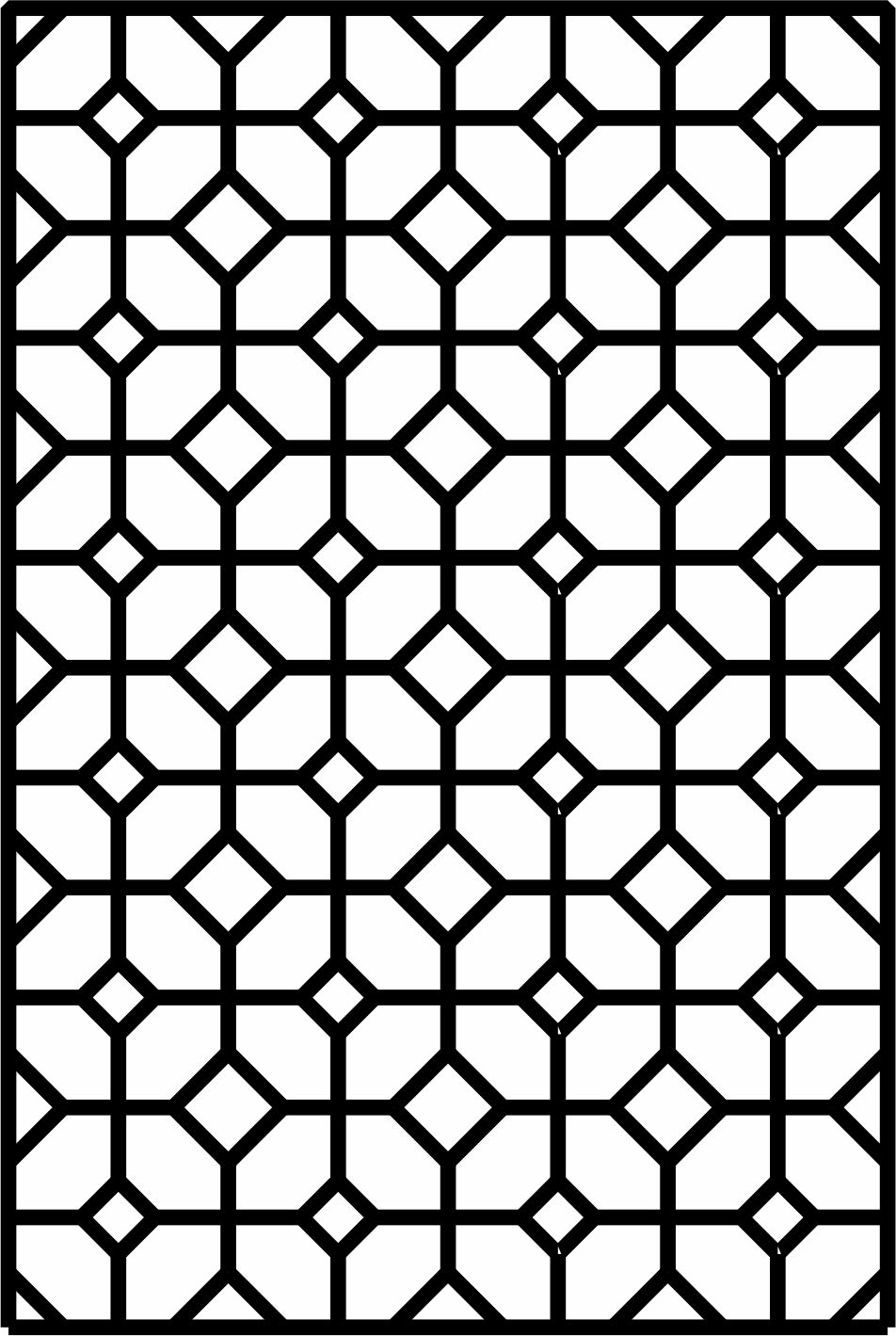 Drawing Room Lattice Separator Seamless For Laser Cut Free Vector File