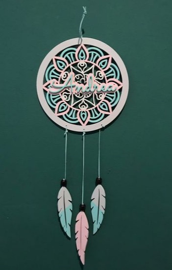 Dream Catcher Laser Cut Free Vector File